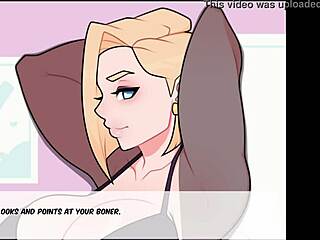 i can’t believe how hot this foxicube android 18 parody game gets!