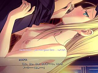 The erotic game Dungeon of Regalias with a harem of women