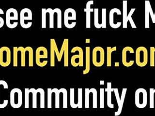 Sofie Marie's slim pussy packed by BBC Rome Major in heels and dirty talk.