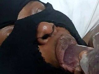 big tits ebony fingering herself sloppy