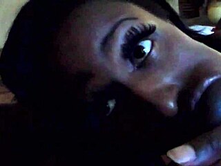 Ebony sucking big black dick