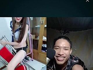 siri gets bent over for wild vietnamese doggystyle banging