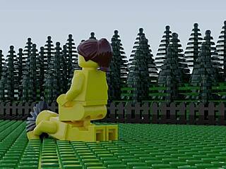 Lego Porn Anal Blowjob and Pussy Licking