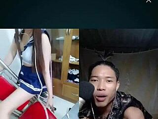 siri gets bent over for wild vietnamese doggystyle banging