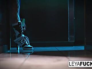 suicide club leya takes giant cock load in ass