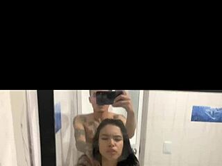 Bathroom Sex Ends with Hot Cum on My Face