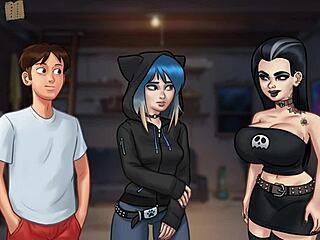 summertime saga episode 85 unfolds in game world