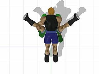 Gay video with Little Mac and other boxer characters
