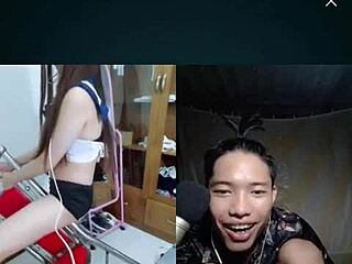 siri gets bent over for wild vietnamese doggystyle banging