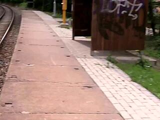 David Gets Paid To Make First Time Gay Staff's Anal Blowjob!