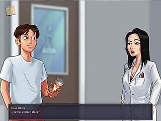 summertime saga episode 85 unfolds in game world