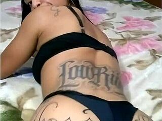 Sexy Brunette Prostitute Shows Big Ass And Pussy