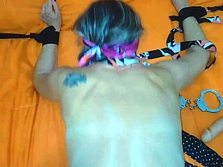 Blonde Wife Takes Anal Plug Hardcore