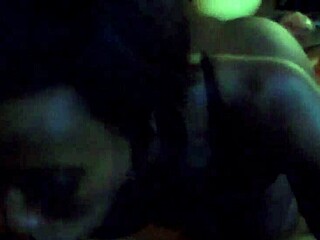 Ebony sucking big black dick