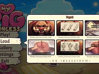 Hard Cock Slides Between Sweaty Anime Ass Cheeks!