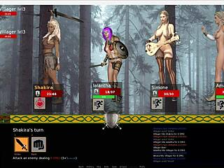 that was a long battle in DAMSELS AND DUNGEONS part 13, facing naked monsters