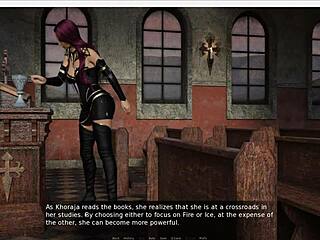 that was a long battle in DAMSELS AND DUNGEONS part 13, facing naked monsters