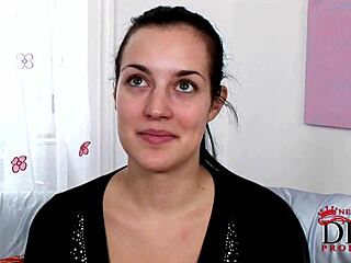 Carmen Croft's Flawless Babe Casting Interview Showing Big Tits