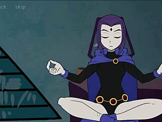 18Titans Episode 13 - Raven Handjob