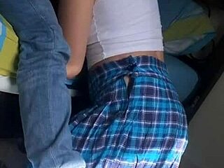 Hot school babe sucks dick to cumshot in mouth after class