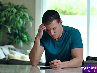 Step-sis Kenzie Reeves enjoys rough sex with step-bro