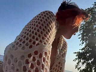 stranger hookup on a wild public beach turns steamy