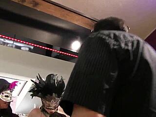 Four teens go wild in masked orgy