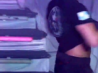 Handsome Brazilian stripper rips clothes in performance