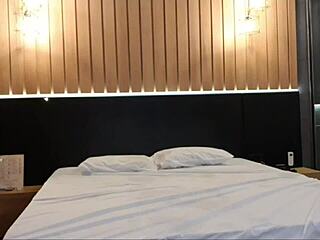 Morena with big ass rides my big black cock, cums inside!