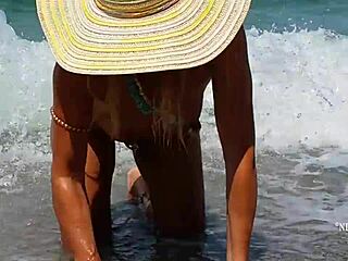 Nippleringlover Hot Nude Beach With Multiple Pussy Piercings And Extreme Stretched Nipple Piercings On Kinky Amateur Wife