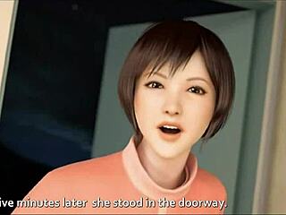 My horny anime girlfriend gets down and dirty