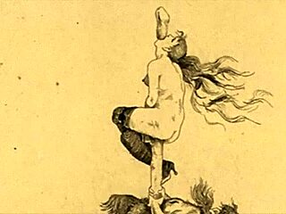 Vintage Erotic Illustration From Antique Collection