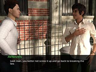 In this anime hentai, a curvy teen nurses back to pleasure in a 3d game.