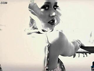 Wow! Huge Boobs Blonde Milfs Stripping Down Fast!