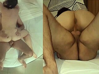 Huge butt girlfriend twerks on cock in homemade video