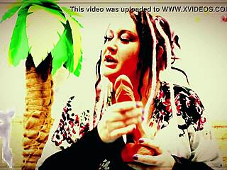 Is goddess lana teasing with cock ring and blowjob in pov?