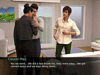 In this anime hentai, a curvy teen nurses back to pleasure in a 3d game.