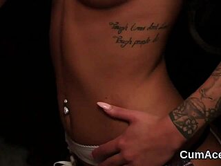 Horny Peach Swallows Cumshot From Blowbang On Her Face.