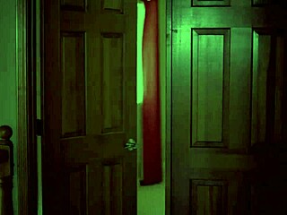 Janice Griffith gets a mouthful of something tasty.