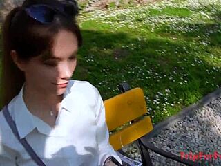 I watch 18 yo naughty cat get AMWF creampie