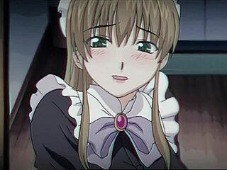 Beautiful maid in stockings in uncensored hentai anime