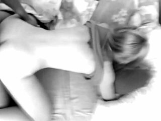 European beauty gets hidden cum shot after big cock fucking