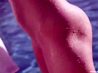 on the yacht, the cougar milf passionately fingers her lesbian partner, feeling the intense pleasure