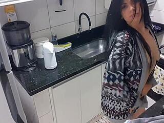 Sensual Latina Masturbates