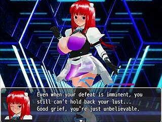 Girl B hero battles monster lord in part 37.