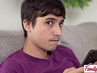 In swapbro, Aria Valencia discovers surprises with petite 18+ cowgirl riding leading to creampie