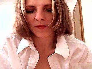 A mature man gives a skilled handjob to a young woman and her teenage lover
