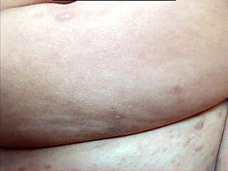 I’m obsessed with this mature lady’s saggy tits on webcam.