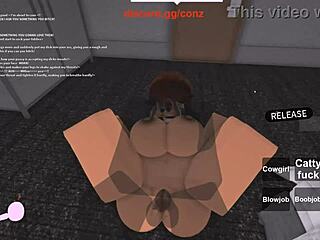 Roblox game used to make porn video with big boobs and big tits