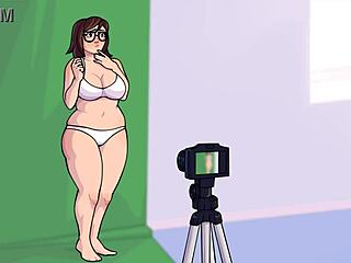 Horny teacher masturbates in 3D cartoon Academy 34
